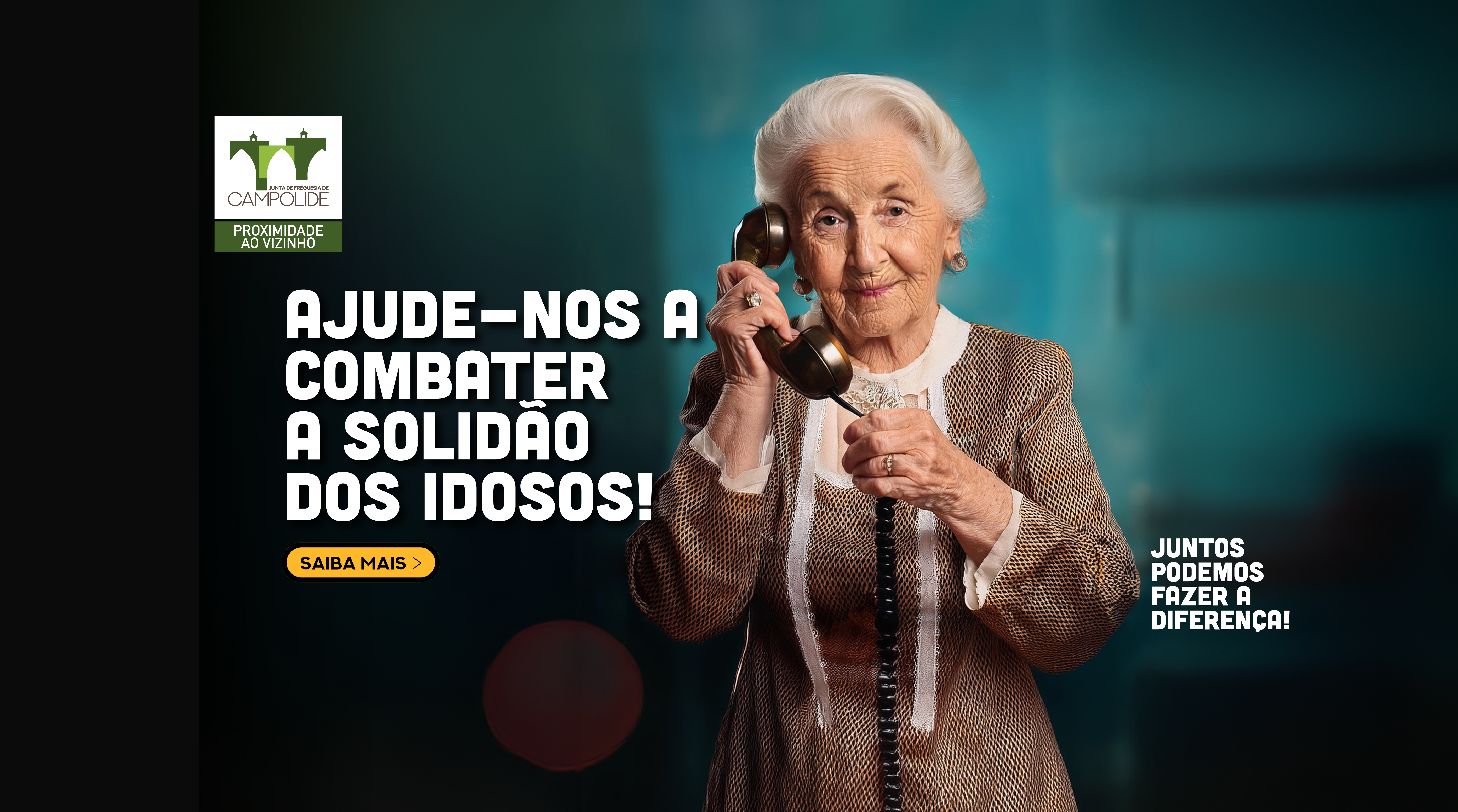 Ajude-nos a Combater a Solidão dos Idosos