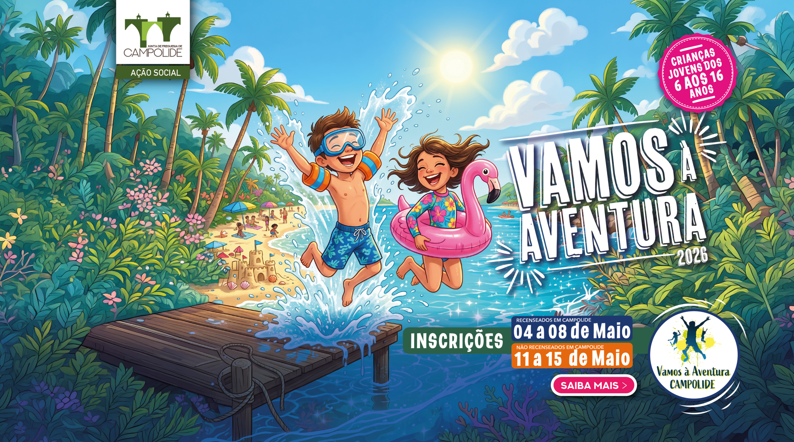 Inscrições Vamos à Aventura 2026